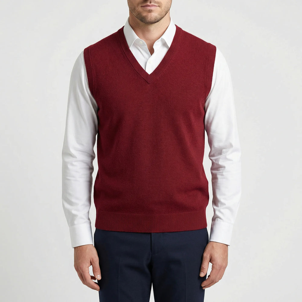 Alexander - Sleeveless V-Neck Vest