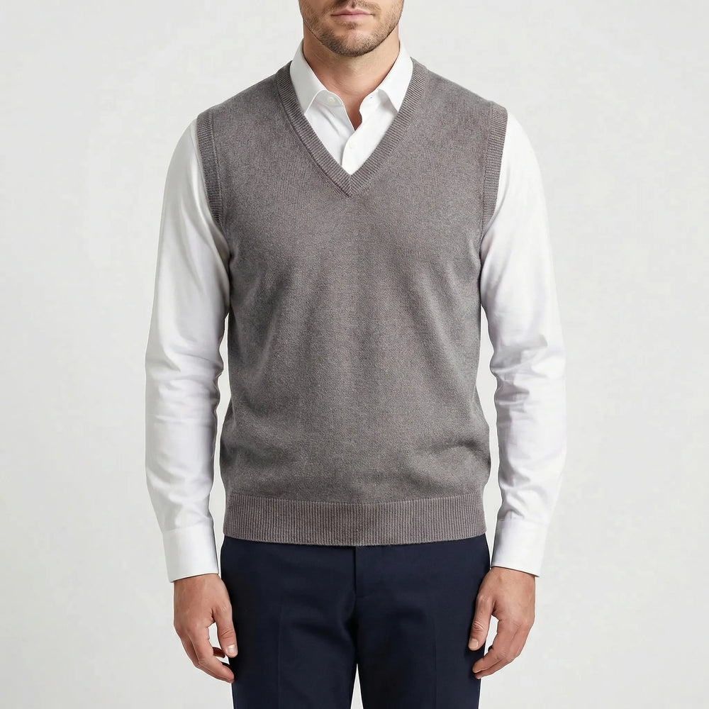 Alexander - Sleeveless V-Neck Vest