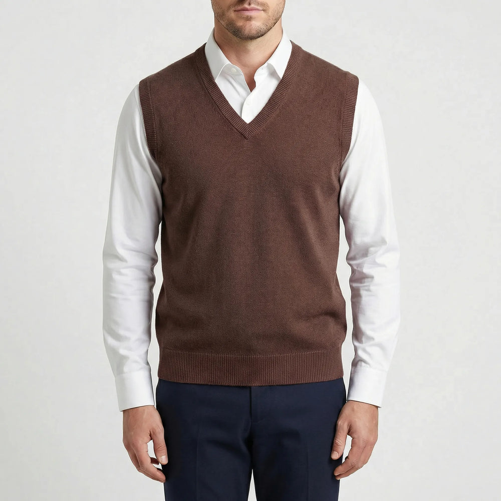 Alexander - Sleeveless V-Neck Vest