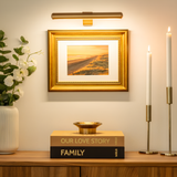 Wireless LED Picture Light – Dimmable, 360° Rotating Head & USB Rechargeable