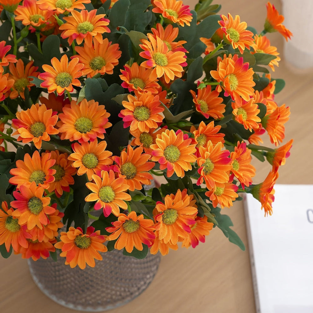 Artificial Daisy Flowers Mothers Day Gift Tabletop Home Decor