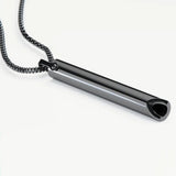 BowLift | Breathing chain made of stainless steel – For quitting smoking & stress relief