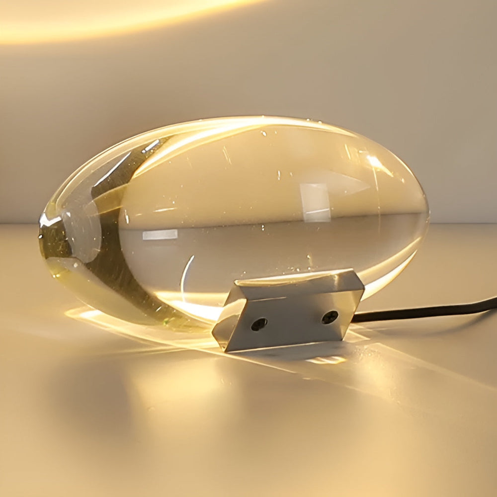 Optimized Product Title: "Ovale Tischlampe mit Warmem Stimmungslicht – Elegante Beleuchtung für Wohnzimmer & Schlafzimmer" 

This title includes relevant keywords while also providing additional context about the lamp's use and style, making it more appea