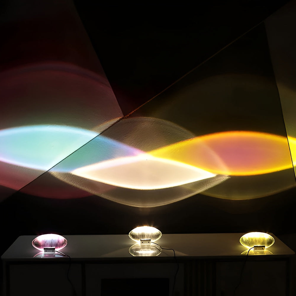 Optimized Product Title: "Ovale Tischlampe mit Warmem Stimmungslicht – Elegante Beleuchtung für Wohnzimmer & Schlafzimmer" 

This title includes relevant keywords while also providing additional context about the lamp's use and style, making it more appea