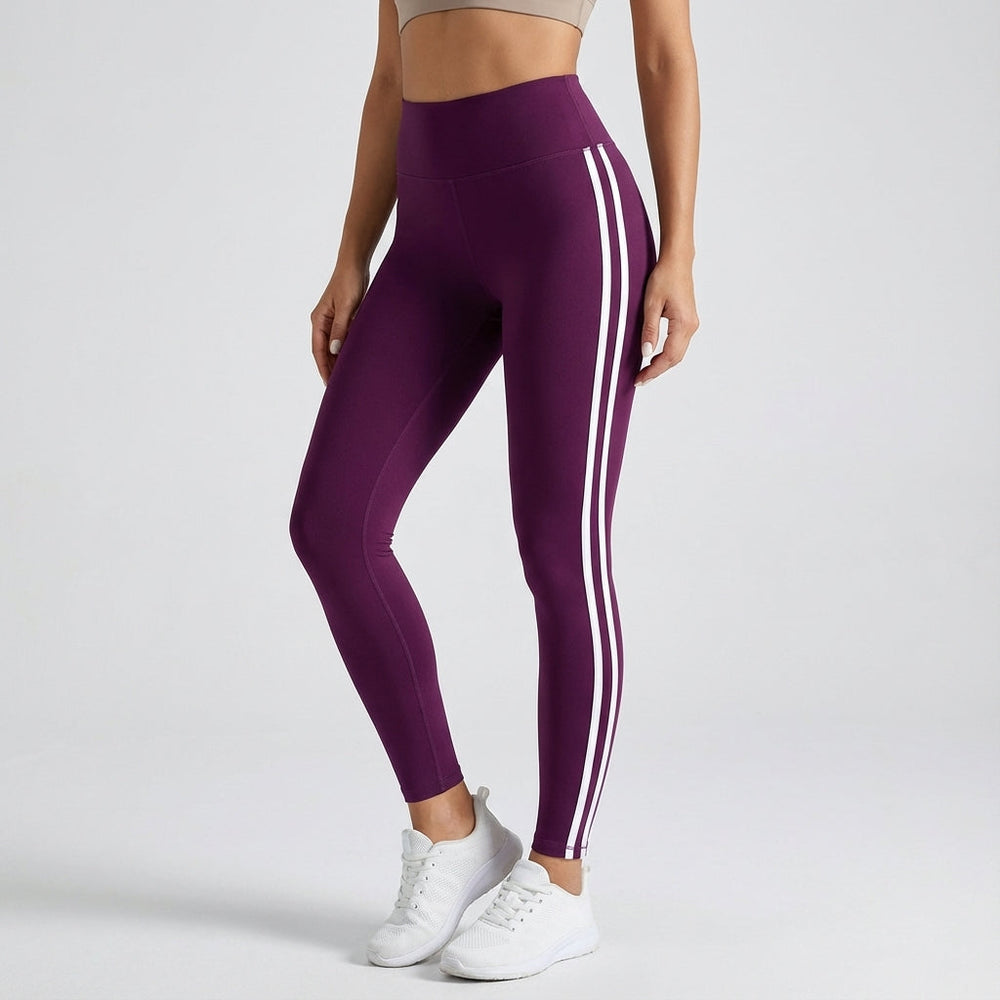 Raquel – Breathable Fitness Pants, Year-Round – Violet