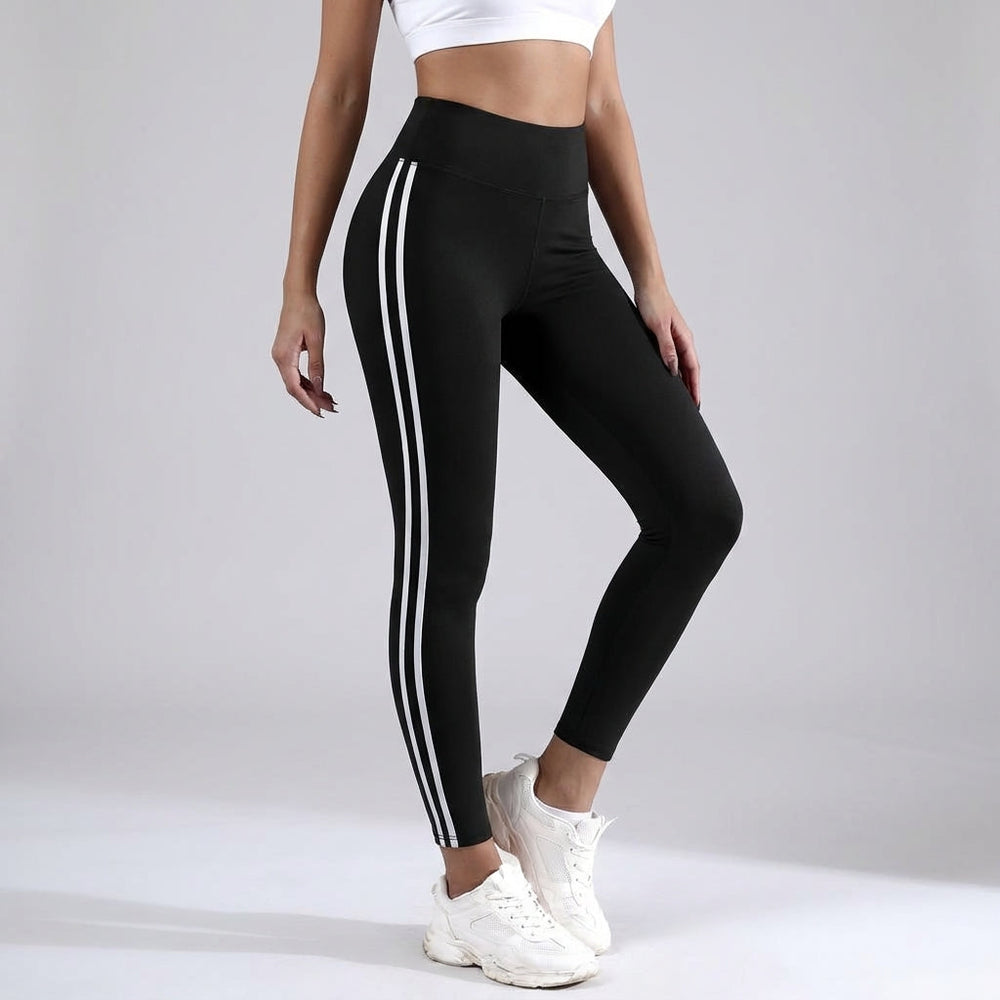 Raquel – Breathable Fitness Pants, Year-Round – Black
