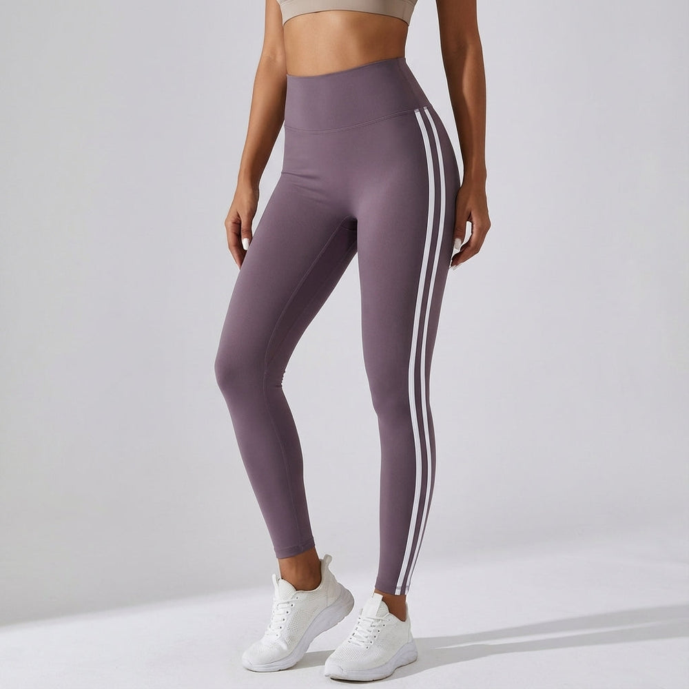 Raquel – Breathable Fitness Pants, Year-Round – Lilac