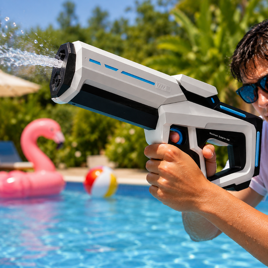 Automatic Water Gun – Large Tank, Long-Range & Outdoor Splash Blaster