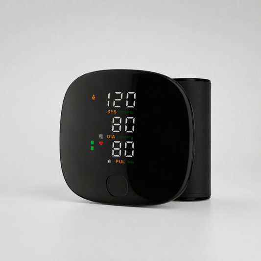 Wrist Blood Pressure Monitor – Digital, Rechargeable & Automatic Readings