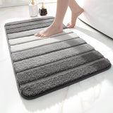 Bath Mat Non Slip Microfiber Absorbent Bathroom Floor Rug