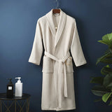 Bathrobe Soft Absorbent Unisex Dressing Gown
