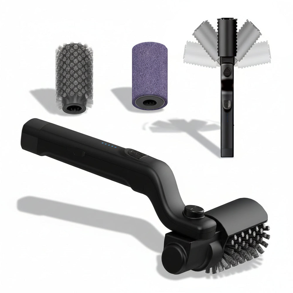 Grill Brush Electric Rechargeable Stainless Steel BBQ Cleaner