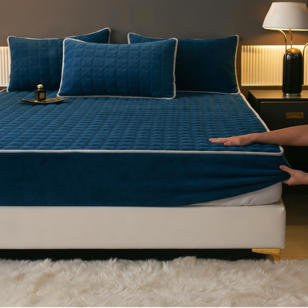 Bed Sheets Fitted Sheet Soft Breathable Mattress Cover