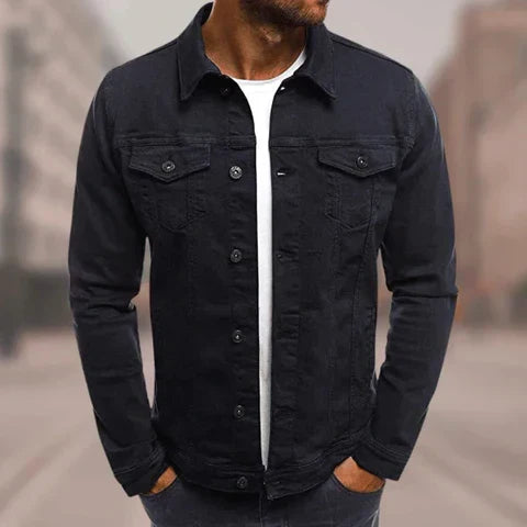 Antonio Men's Denim Jacket - Stylish & Versatile Jeans Jacket for Casual Wear