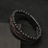 Bracelet Natural Stone Bead Mindfulness Support