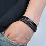 Bracelet Natural Stone Bead Mindfulness Support