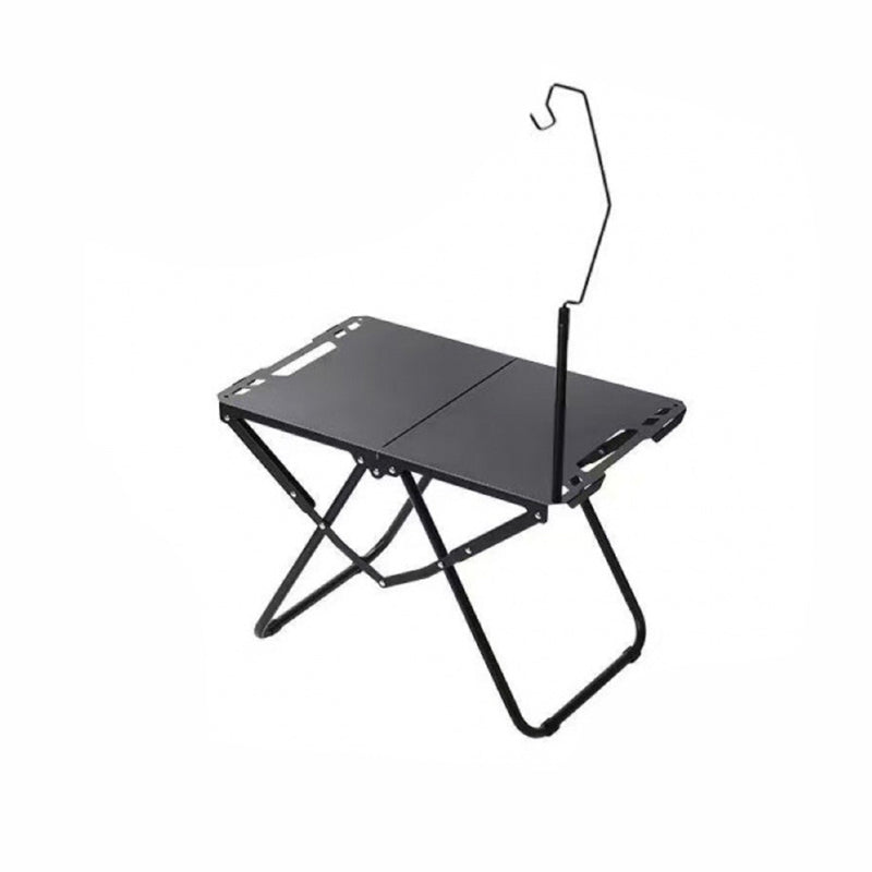 Folding Camping Table – Carbon Steel Frame, 58×36×40cm & Carry Bag