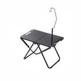 Folding Camping Table – Carbon Steel Frame, 58×36×40cm & Carry Bag