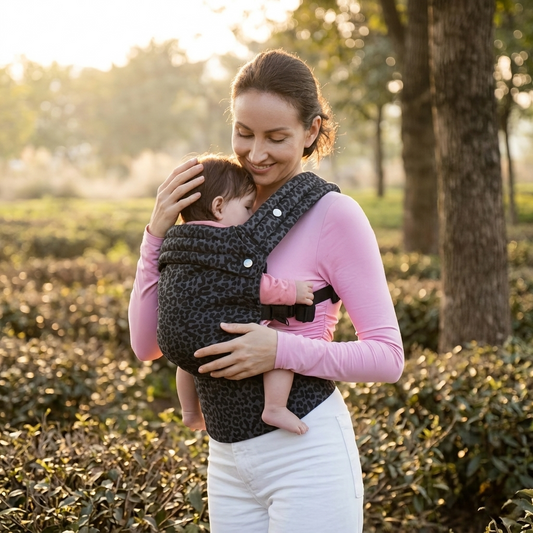 Baby Carrier – Ergonomic Design, Adjustable Multi-Position Fit & Infant Sling Style