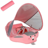 Baby Pool Float – Infant Swim Ring, Canopy Shade & Sun Protection