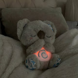 Baby Sleep Toy Breathing Light Plush Bear