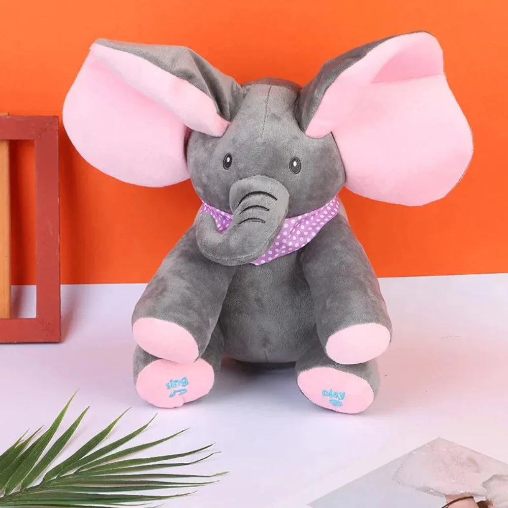 Baby Toy Interactive Elephant Musical Tummy Time Friend