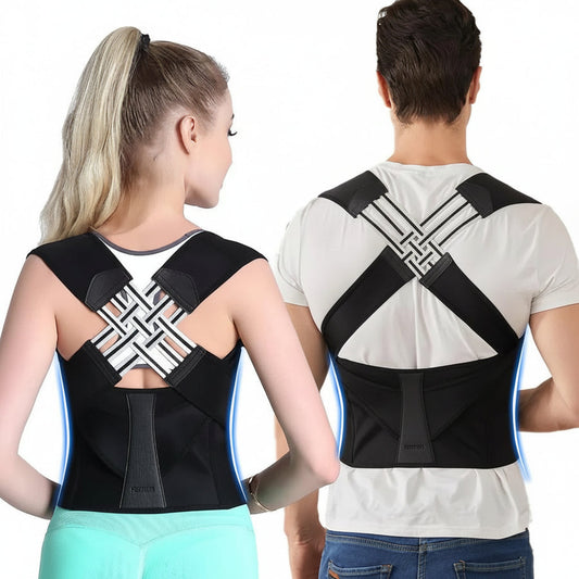 Posture Corrector – Adjustable Back Brace & Upper Back Support