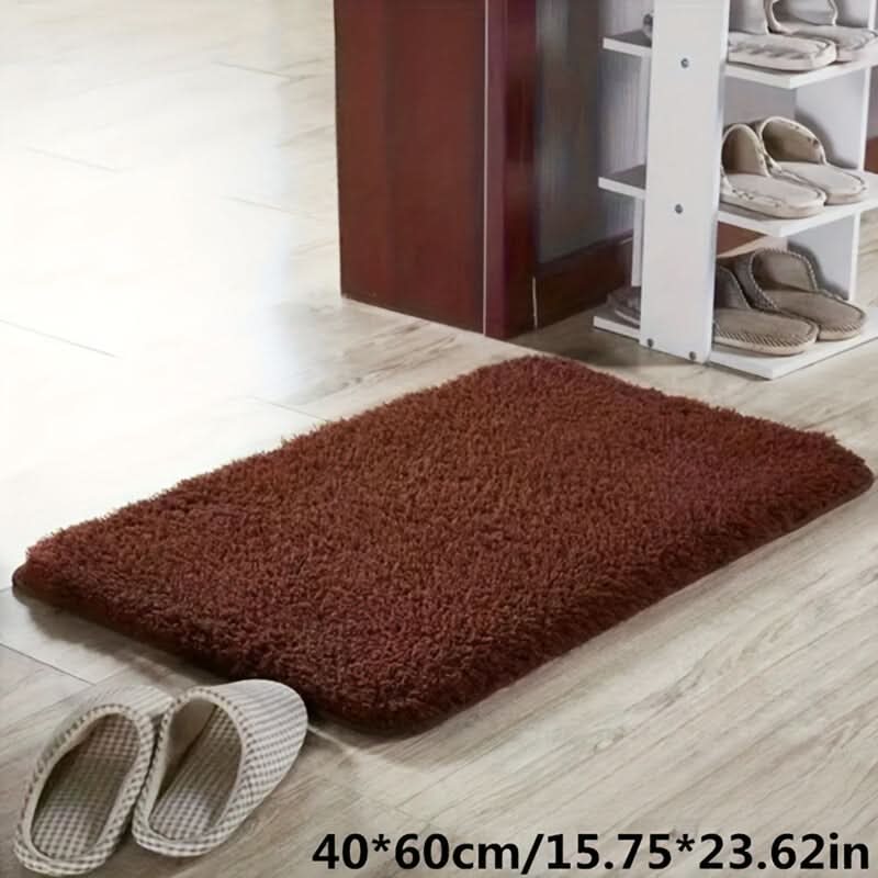 Non-Slip Bath Mat – Microfiber, Quick-Dry & Machine Washable, 3 Sizes