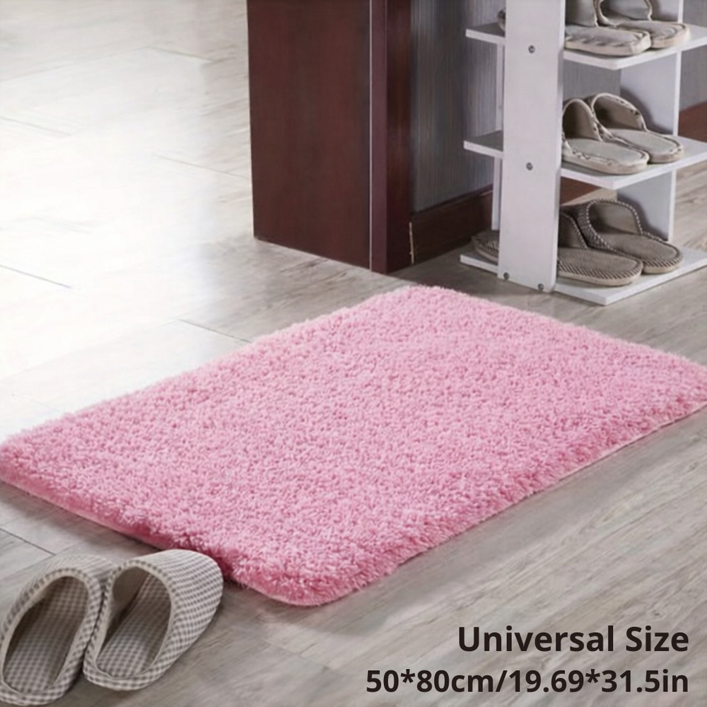 Non-Slip Bath Mat – Microfiber, Quick-Dry & Machine Washable, 3 Sizes