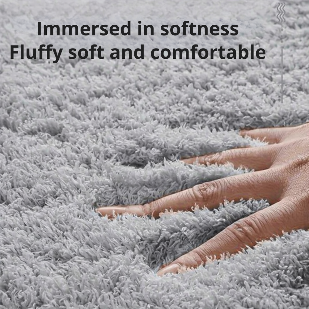 Non-Slip Bath Mat – Microfiber, Quick-Dry & Machine Washable, 3 Sizes