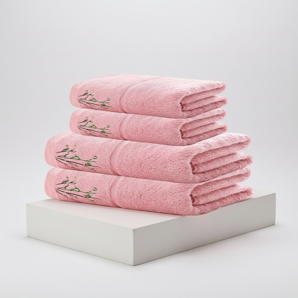 Antibakterielles Handtuchset aus Bambus – Ultraabsorbierend & Umweltfreundlich