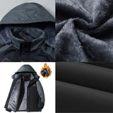 Men's outdoor jacket with hood - Roderik