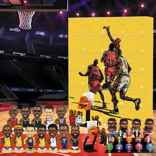 Basketball Advent Calendar – Mini Figures, Collector Set & 24-Day Countdown