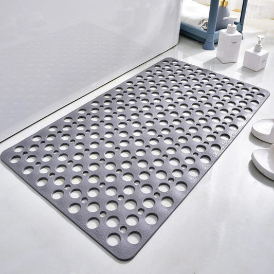Bath Mat – Shower Suction Cup, Drain Design & Textured Grip