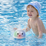 Whale Bath Toy – Automatic Water Sprinkler, Light-Up Spinner & Interactive Play