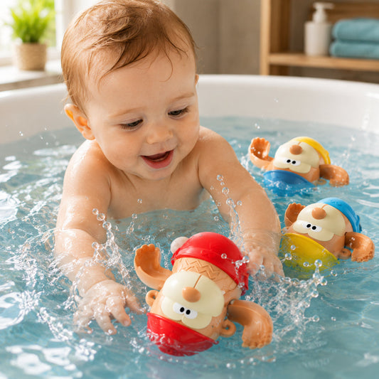 Wind-Up Bath Toy – Swimming, Water Play & Kids Bath Fun