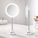 Bathroom Mirror – LED Lighted, Magnifying & Flexible Arm