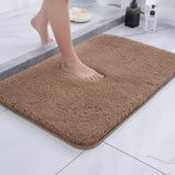 Plush Bath Rug Non Slip Backing Bathroom Comfort
