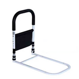 Bed Rail Assist Handle – Adjustable Height, Padded Grip & Storage Mesh Pocket