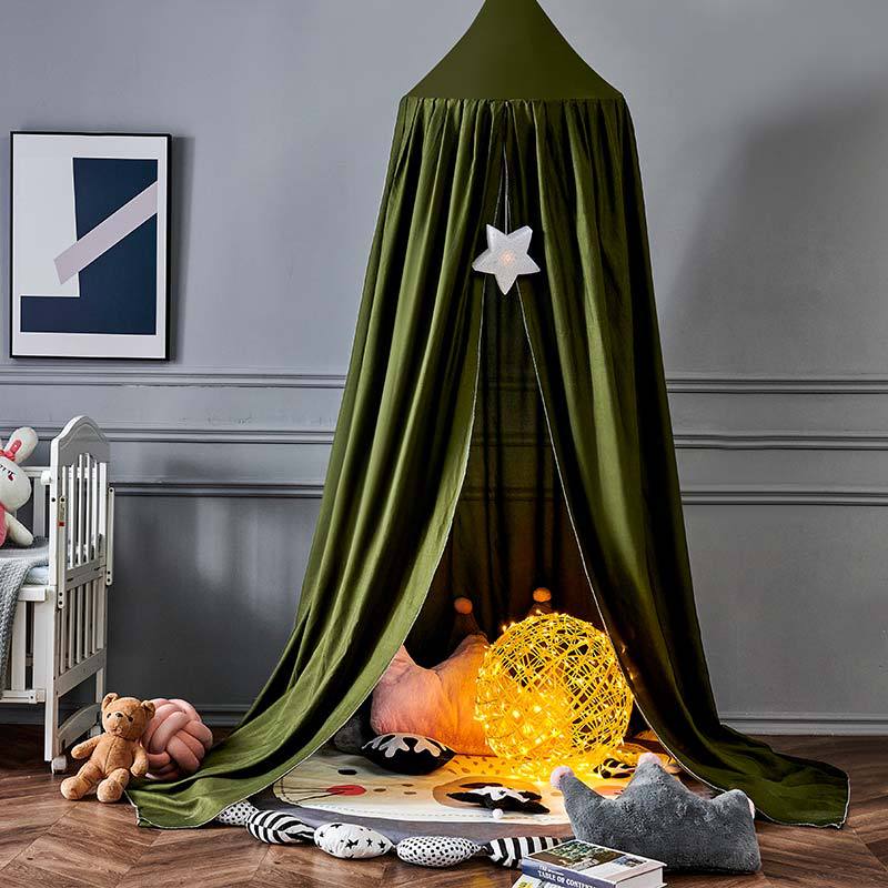 Nursery Kids Bed Canopy Hanging Room Net Decor