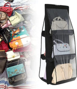 "Beidseitige Hängende Aufbewahrungstasche – Sechsschicht Handtaschen-Organizer für Platzsparende Aufbewahrung" 

This optimized title includes relevant keywords while maintaining clarity and appeal for potential customers.