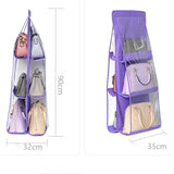 "Beidseitige Hängende Aufbewahrungstasche – Sechsschicht Handtaschen-Organizer für Platzsparende Aufbewahrung" 

This optimized title includes relevant keywords while maintaining clarity and appeal for potential customers.