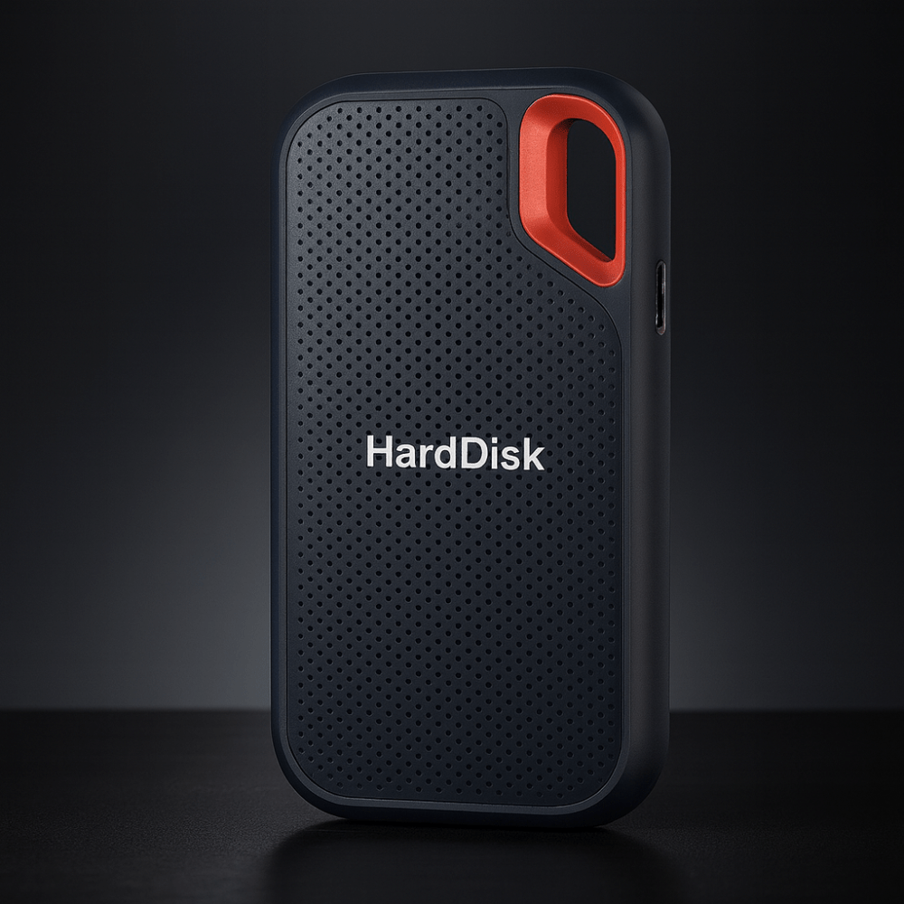 External SSD Drive – High-Speed, USB-C Connectivity & Portable Storage Design