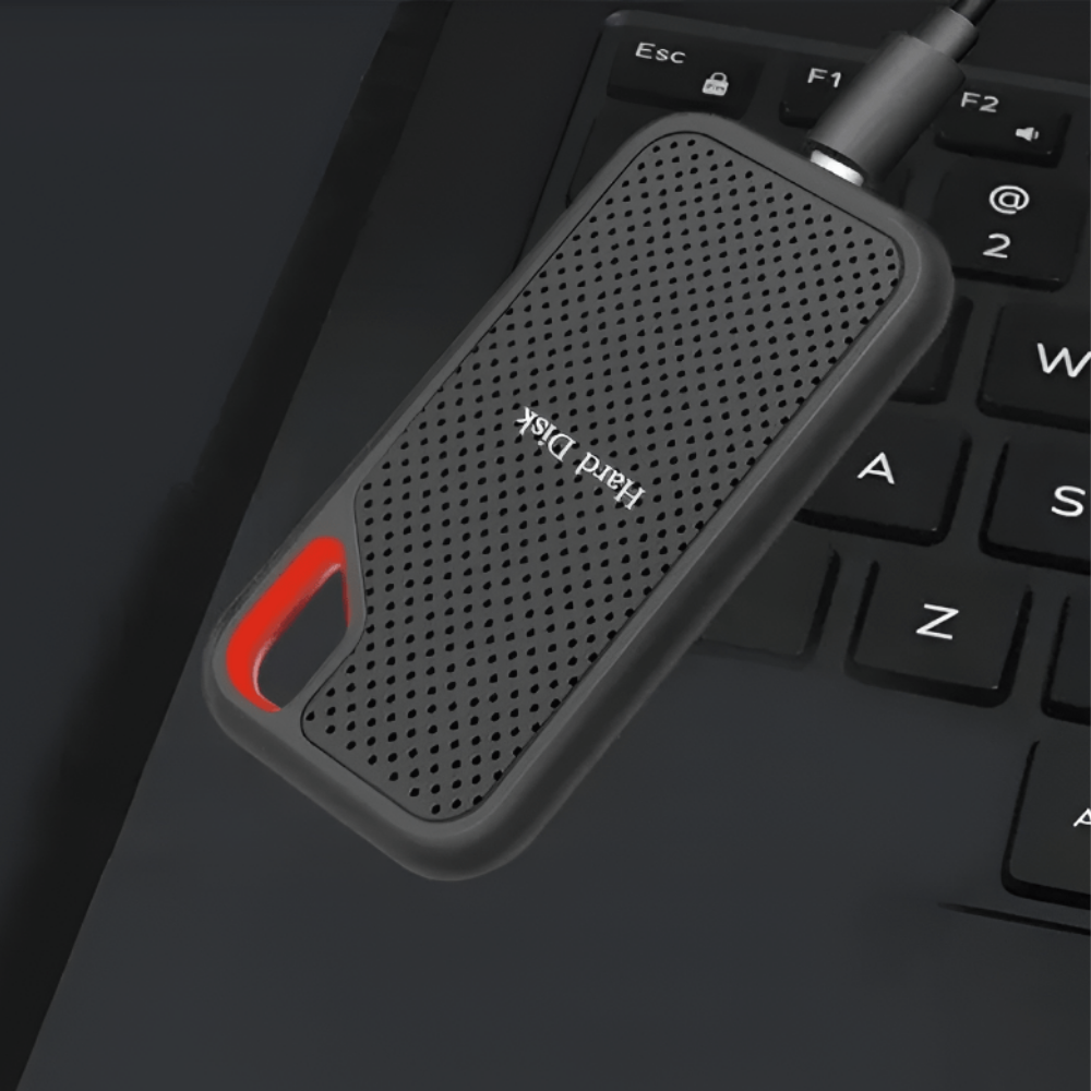 External SSD Drive – High-Speed, USB-C Connectivity & Portable Storage Design