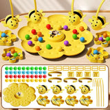 Optimized Product Title: "Bienen-Geschicklichkeitsspiel für Kinder - Fördert Feinmotorik und Kreativität | Spaßiges Lernspielzeug für Kinder ab 3 Jahren" 

This title includes keywords that enhance searchability, highlights the educational aspect, and spe