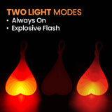 LED Bike Tail Light – Waterproof, Steady & Flash Modes, Multi-Position Mount