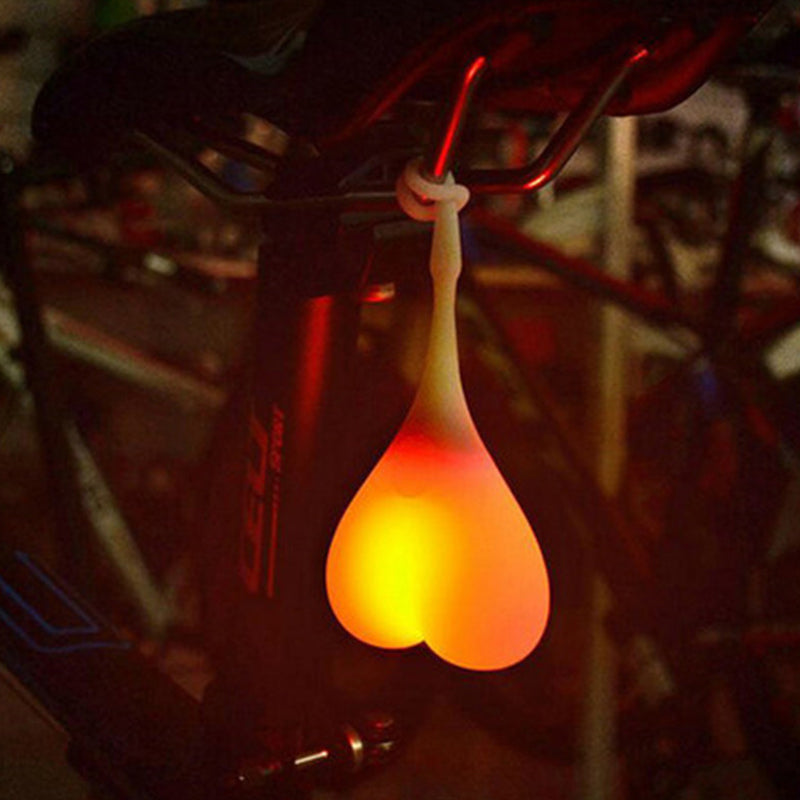 LED Bike Tail Light – Waterproof, Steady & Flash Modes, Multi-Position Mount