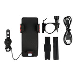 Bike Light Phone Mount Powerbank Horn Combo Accessory