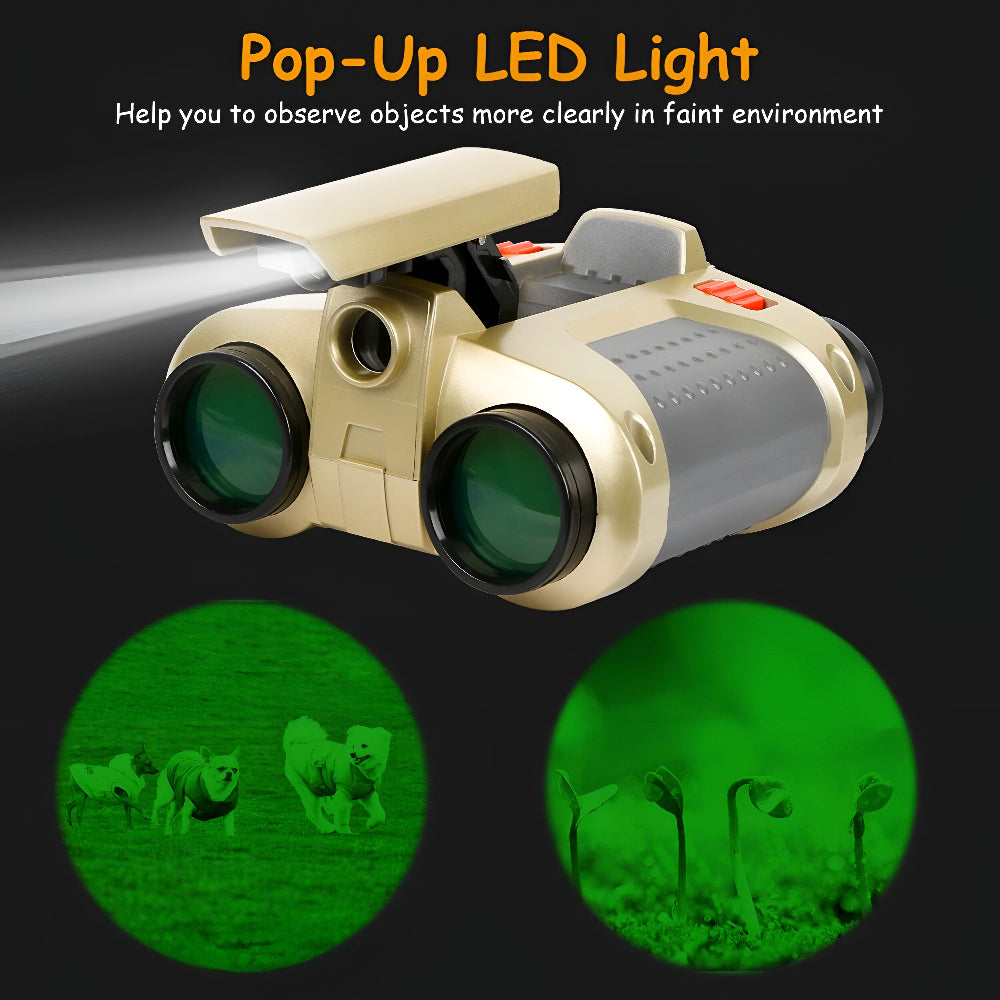 Kids Night Vision Binoculars – Outdoor Adventure, Exploration Gear & Toy Design