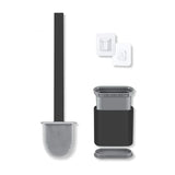 Enhanced Product Title: **Wandmontierbare Silikon-Toilettenbürste mit Halter – Schnelltrocknend & Hygienisch für Saubere Badezimmer** 

This title includes relevant keywords while emphasizing key features to attract potential buyers.